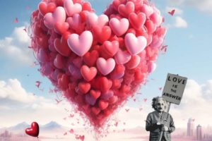 Einstein + Balloon Girl - Siegstone