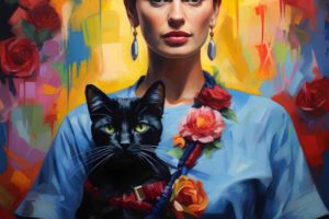 Frida and Cat