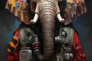 Plakat Elefant - Siegstone